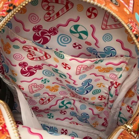 Disney LoungeFly Ginger Bread Backpack & Wallet - Picture 12 of 14